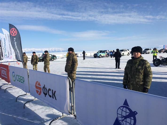 Росгвардейцы Бурятии обеспечивают безопасность международного фестиваля скорости «Байкальская миля»