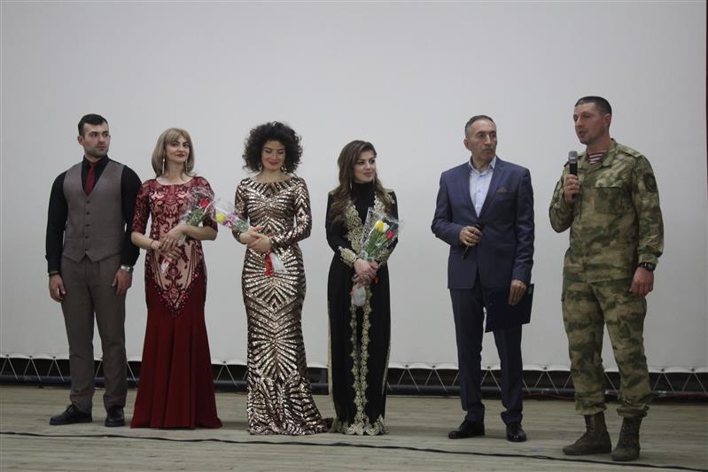 В грозненском соединении Росгвардии состоялись праздничные мероприятия, посвященные Международному женскому дню