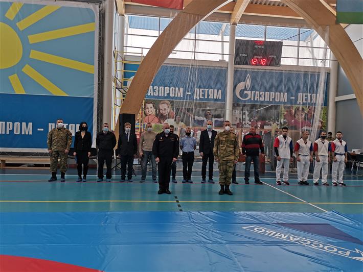 Карельские росгвардейцы приняли участие в судействе турнира по самбо среди допризывной молодежи