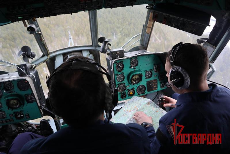 В Уральском округе Росгвардии отметили годовщину авиационных подразделений ведомства