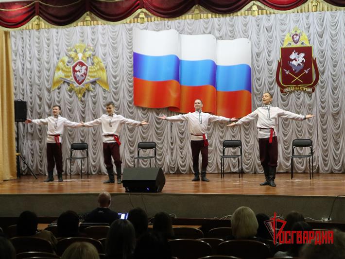 В управлении Уральского округа Росгвардии поздравили женщин с праздником 8 марта