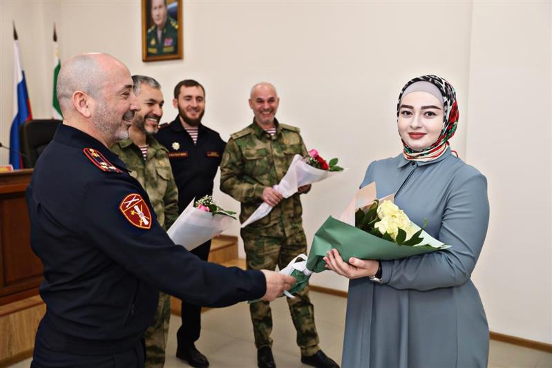 В Северо-Кавказском округе Росгвардии прошли мероприятия в преддверии Международного женского дня