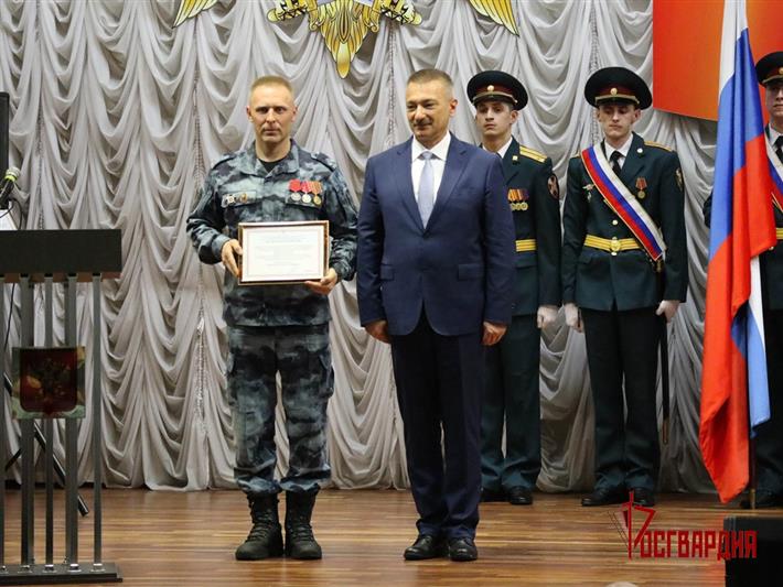 В управлении Уральского округа состоялось торжественное мероприятие, посвящённое Дню войск национальной гвардии 