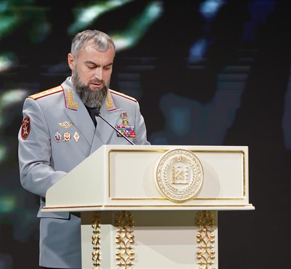 В Грозном отметили День Росгвардии
