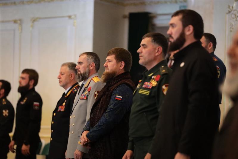 В Грозном отметили День Росгвардии