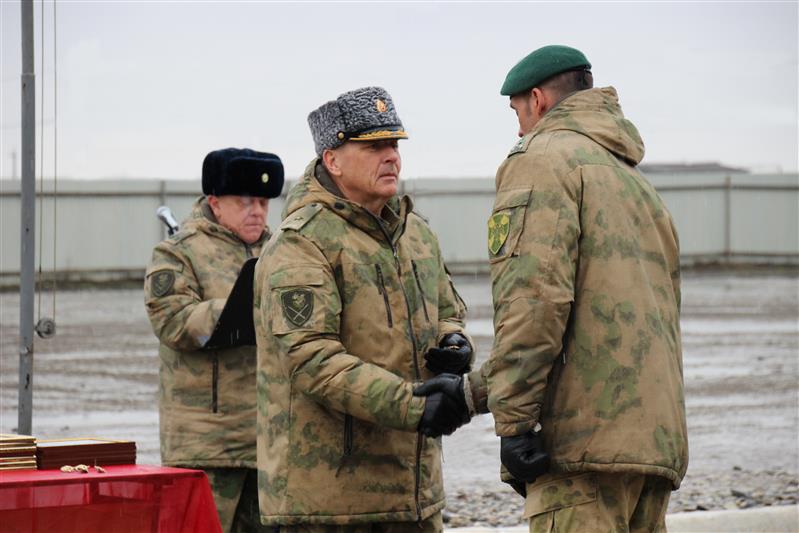 В ОГВ(с) поздравили военнослужащих отряда специального назначения с окончанием служебной командировки