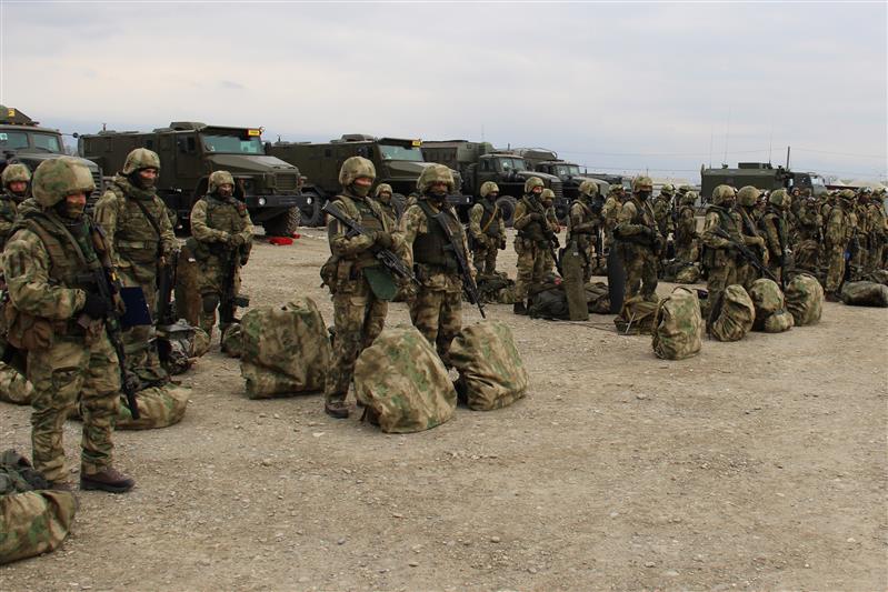 Военнослужащие подразделений специального назначения Росгвардии успешно прошли профессиональную проверку 