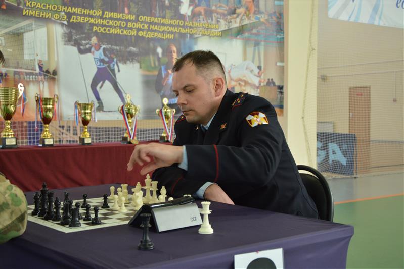 В Росгвардии состоялось первенство по шахматам