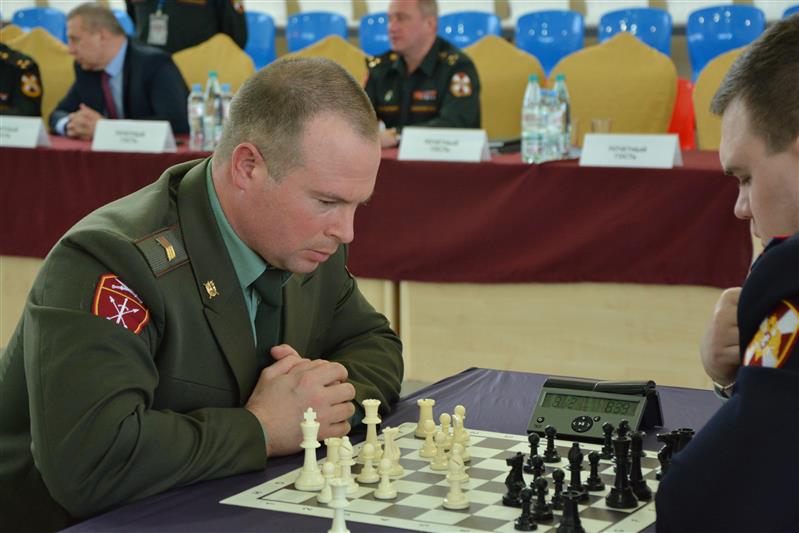Военнослужащий грозненского соединения стал серебряным призером всероссийского первенства Росгвардии по шахматам