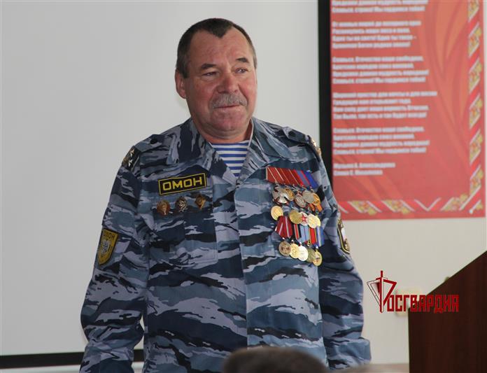 Всероссийскую ведомственную акцию «Я служил в Росгвардии» поддержал первый командир тюменского ОМОН (видео)