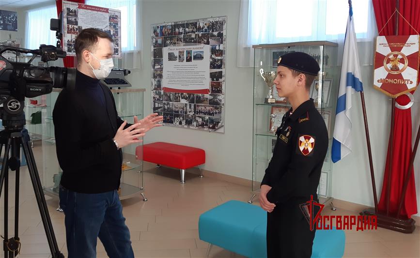 Росгвардейцы стали участниками специального телерепортажа телеканала «Тюменское время»(видео)