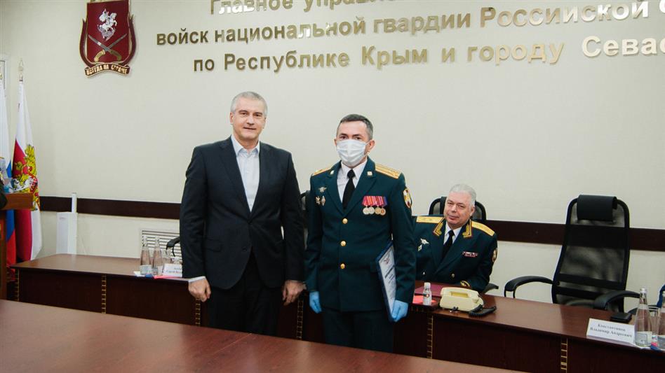 В Южном округе отпраздновали День войск национальной гвардии России