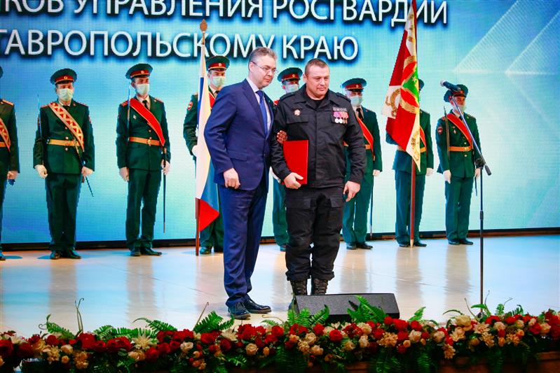 На Ставрополье состоялись торжественные мероприятия, посвященные празднованию Дня образования войск национальной гвардии Российской Федерации
