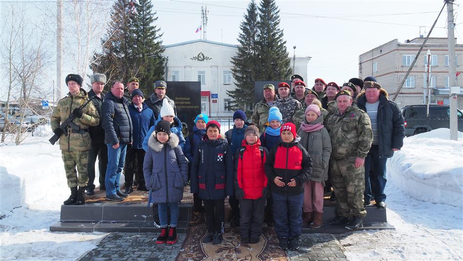В Новосибирской области открыли памятник воинам правопорядка, погибшим при выполнении служебного и воинского долга