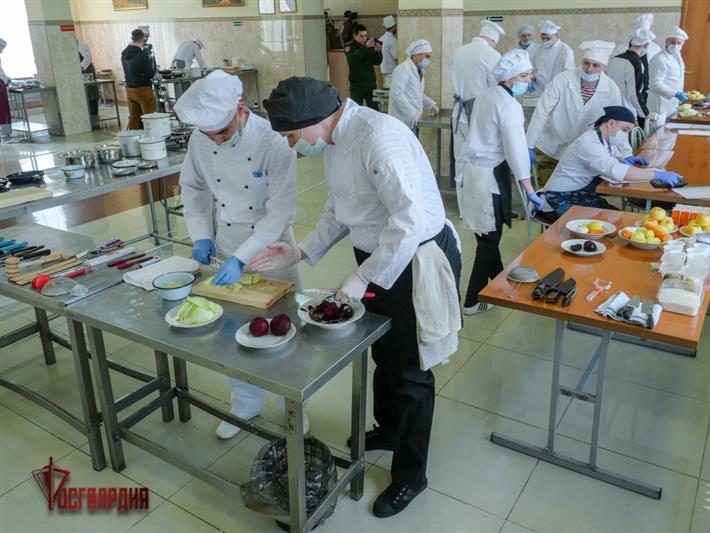 Завершился конкурс специалистов продовольственной службы Центрального округа Росгвардии