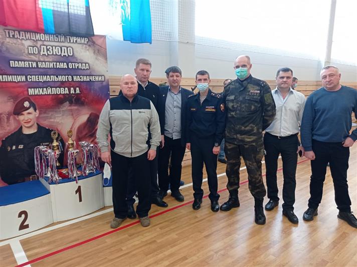 В Белгородской области состоялся турнир по дзюдо памяти офицера СОБР, погибшего при исполнении служебного долга
