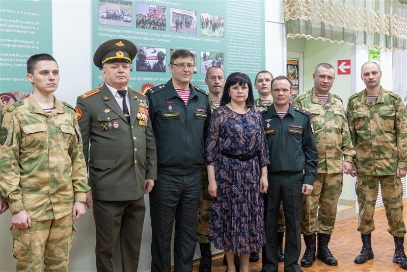 Зал войск правопорядка открыт в пятигорской школе