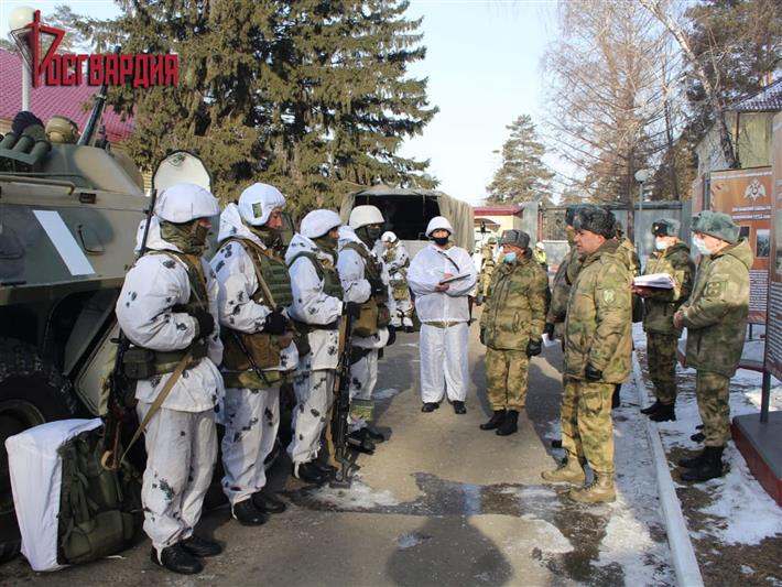 В Иркутской области состоялись командно-штабные учения Росгвардии
