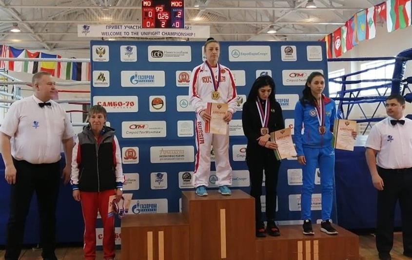 Сотрудница Росгвардии стала чемпионкой России по универсальному бою
