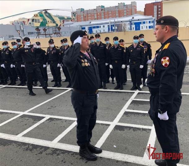 Сургутский ОМОН «Стерх» отметил 7-летие со дня образования