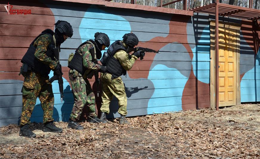 В Тамбове завершился полевой выход сотрудников СОБР Росгвардии