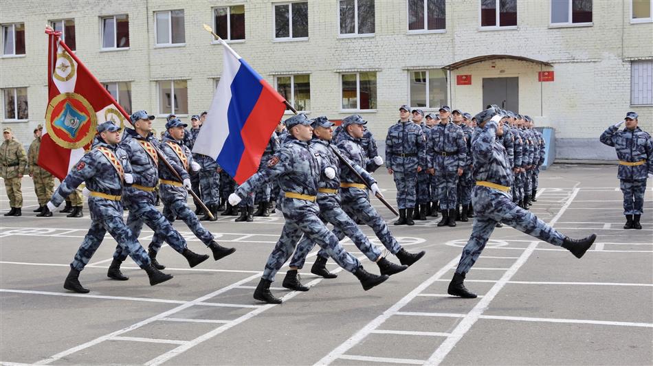 Калининградский специальный моторизованный полк Росгвардии отметил годовщину образования 