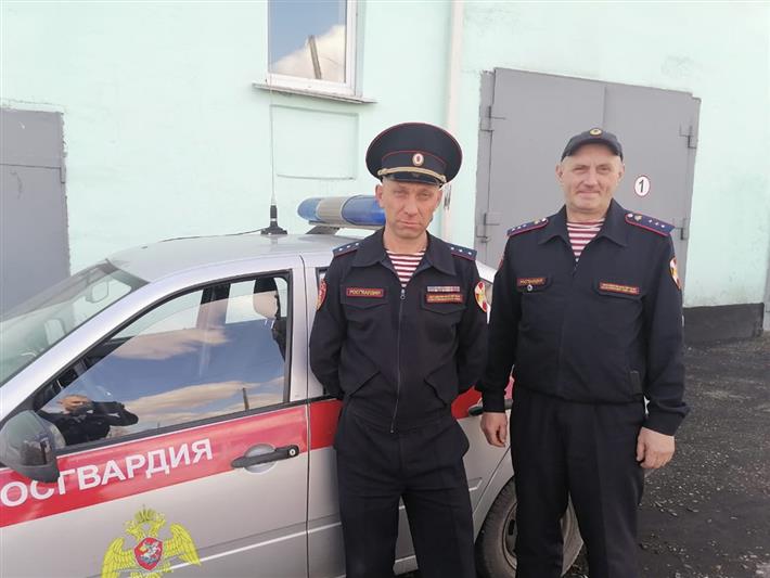 Жительница Кузбасса поблагодарила росгвардейцев за оказание помощи её 92-летней матери