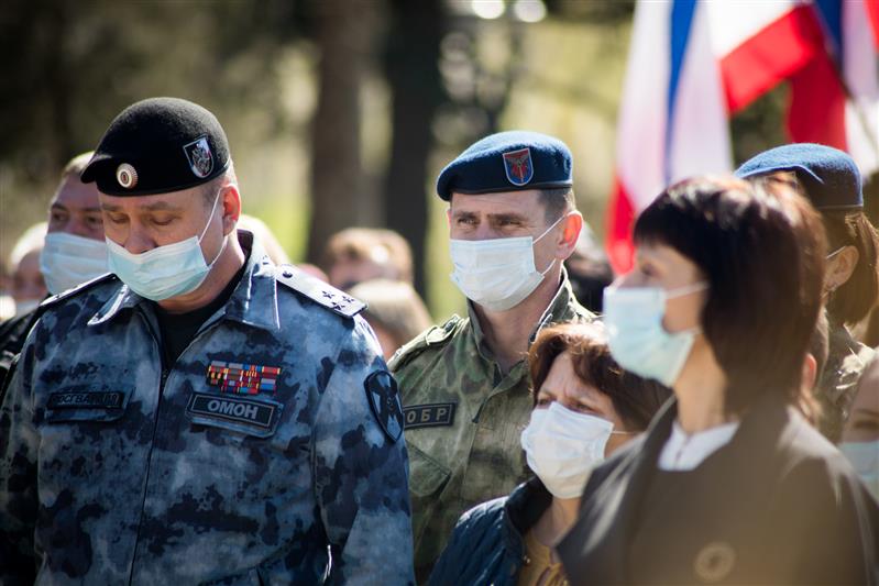 В  Южном федеральном округе Росгвардия участвует в тематических мероприятиях по случаю 35-й годовщины аварии на Чернобыльской АЭС