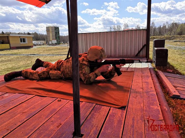 В Уральском округе Росгвардии состоялся сбор спортивной команды  (видео)