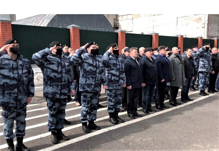Курский ОМОН отметил свое 28-летие