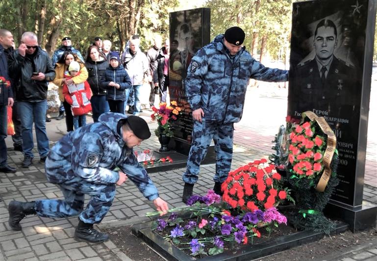 Курский ОМОН отметил свое 28-летие
