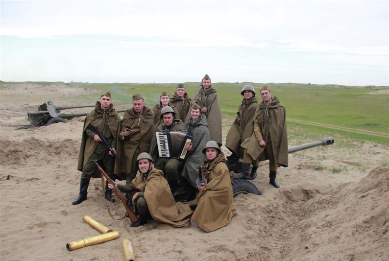 Военнослужащие Северо-Кавказского округа Росгвардии приняли участие в исторической реконструкции 