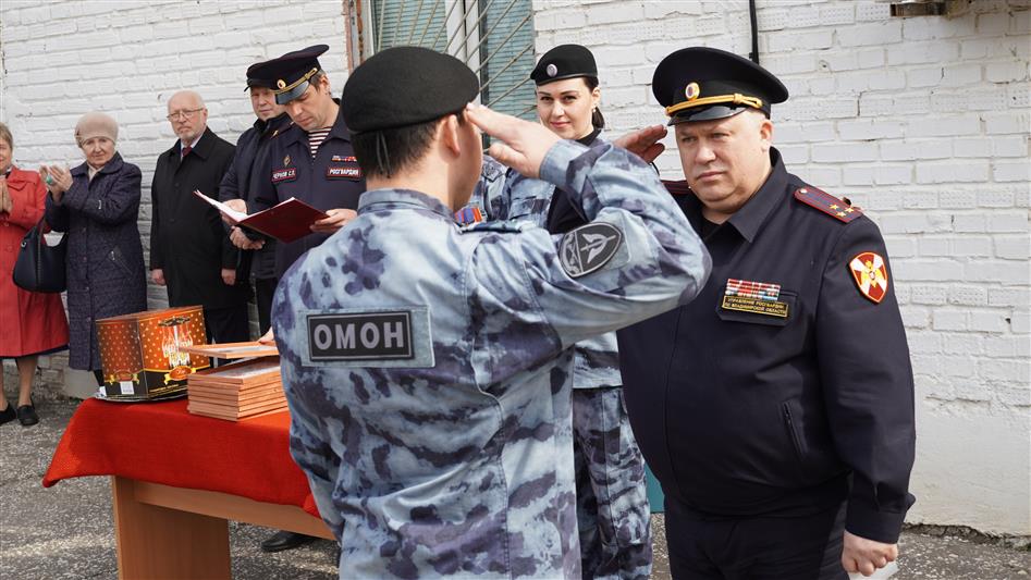 ОМОН Управления Росгвардии по Владимирской области  отметил 28-ю годовщину со дня образования