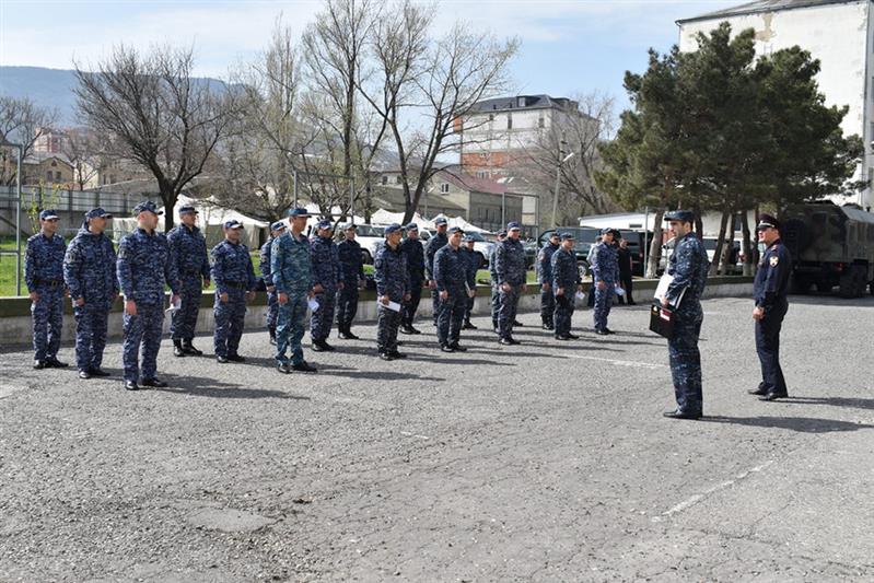 В Дагестане определили лучших среди групп задержания вневедомственной охраны