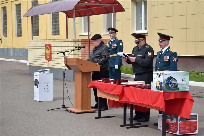 В казанском батальоне Росгвардии отметили 75-летие подразделений по охране важных государственных объектов и специальных грузов
