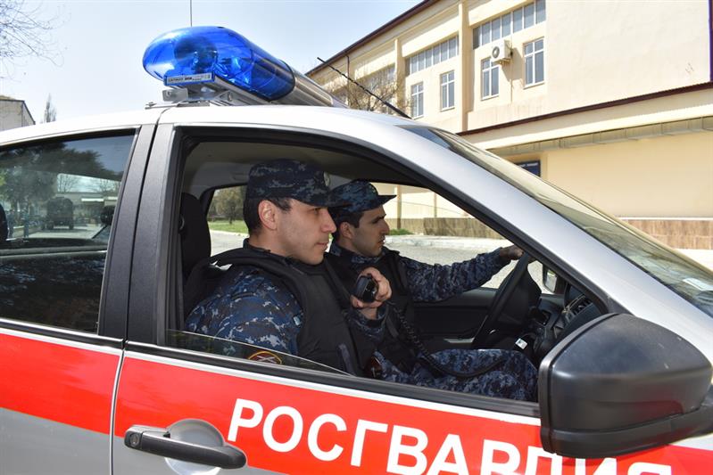 В Дагестане определили лучших среди групп задержания вневедомственной охраны