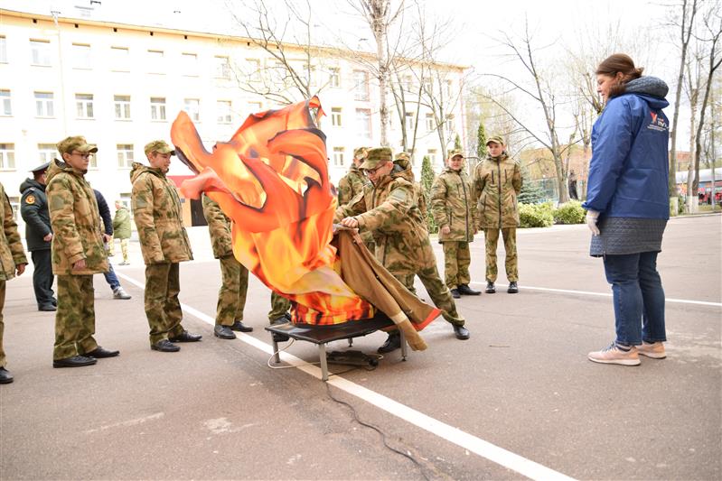 В МПКУ им. М.А. Шолохова Росгвардии проведена пожарная тренировка 
