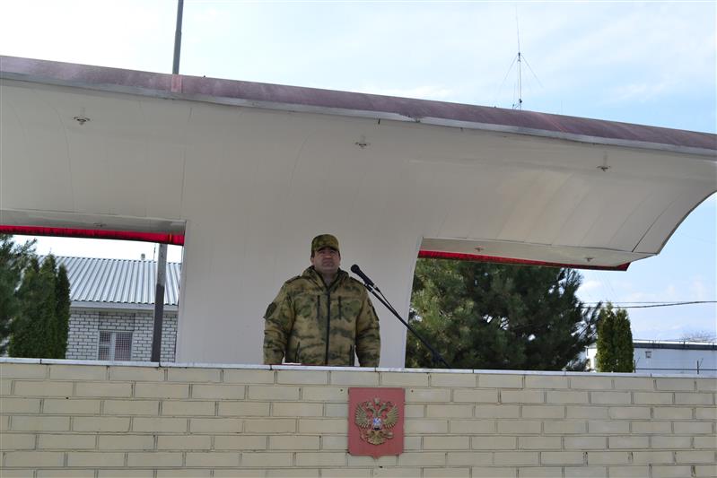 В Урус-Мартане военнослужащие Росгвардии почтили память погибших сослуживцев