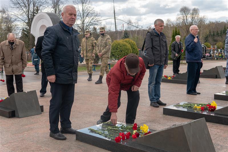 Представители Центрального округа Росгвардии принимают участие в мероприятиях, посвященных 35-летию Чернобыльской катастрофы