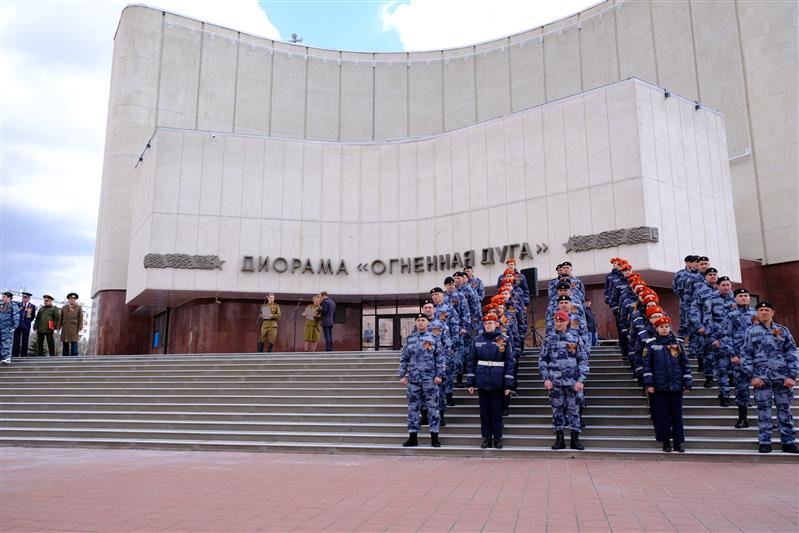 Росгвардейцы Центрального округа приняли участие в памятных мероприятиях ко Дню Победы