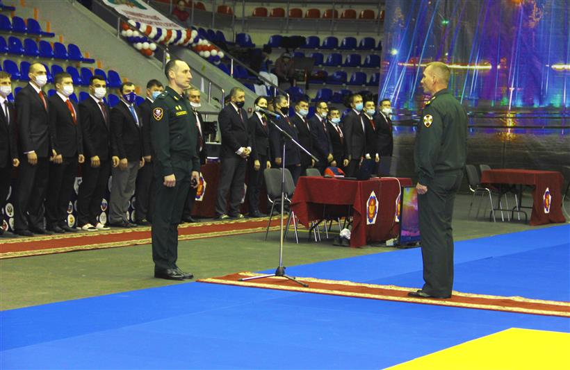 В Краснодаре стартовал IV чемпионат войск национальной гвардии Российской Федерации по дзюдо