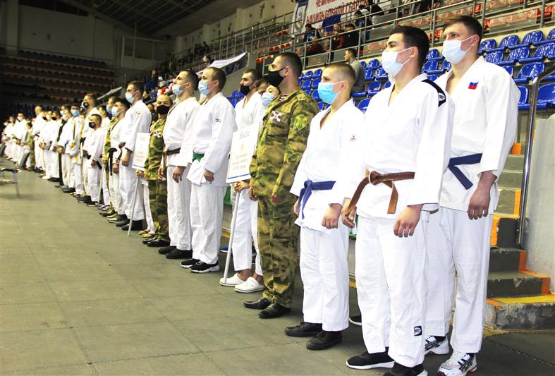 В Краснодаре стартовал IV чемпионат войск национальной гвардии Российской Федерации по дзюдо