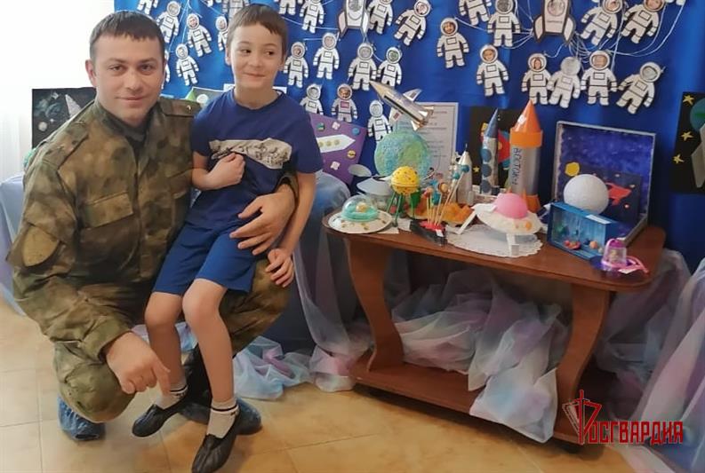 На Урале Росгвардия провела творческие мероприятия для детей в рамках   60-летия первого полета человека в космос (видео)