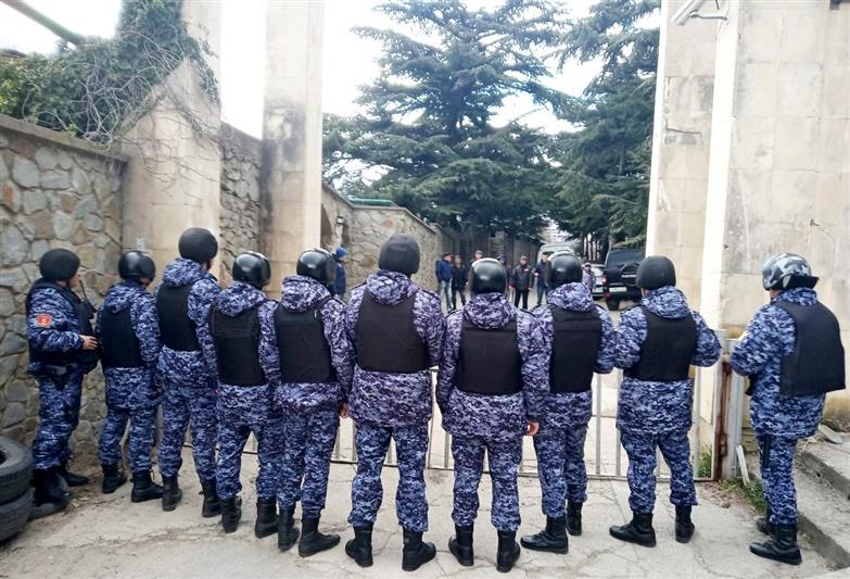 Крымские росгвардейцы в преддверии начала летнего сезона провели совместные учения по безопасности «Артека»