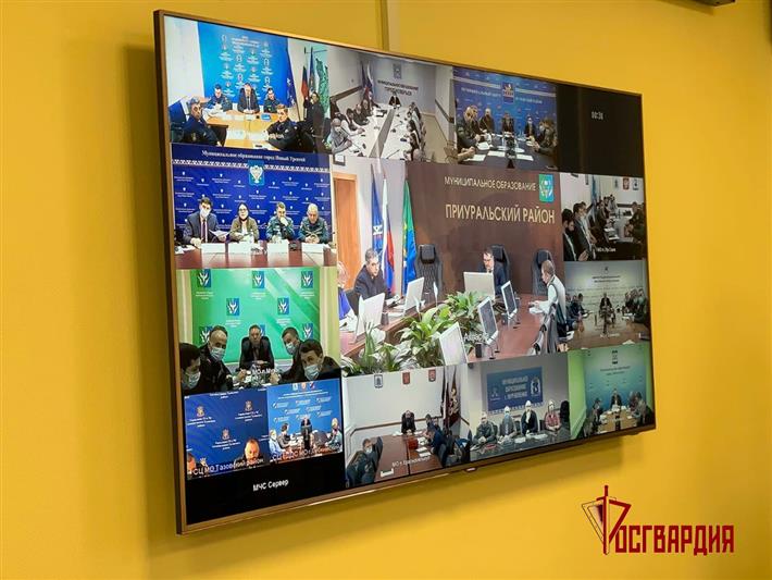 На Ямале Росгвардия приняла участие  во всероссийском командно-штабном учении МЧС