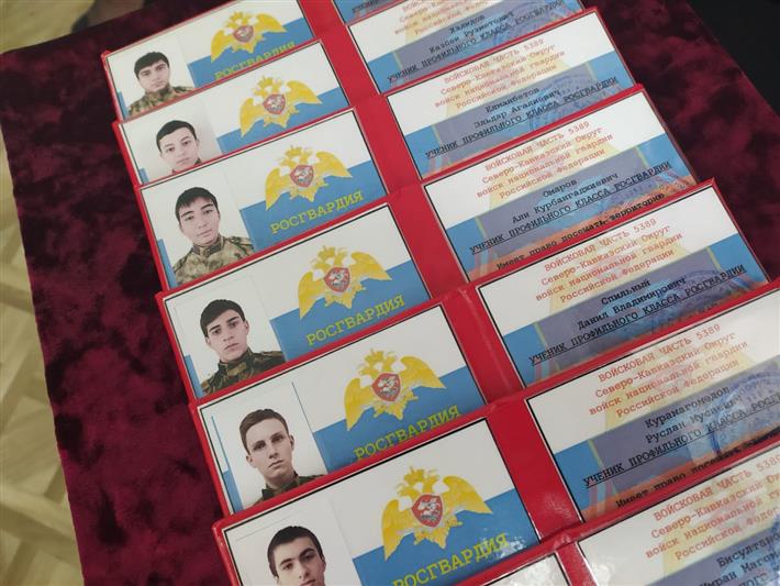 В Кизляре открыли профильный школьный класс Росгвардии