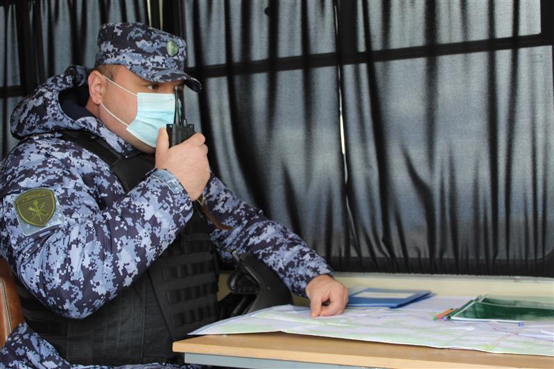 На Северном Кавказе Росгвардия приняла участие во Всероссийском командно-штабном учении МЧС 