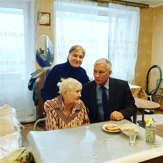 Росгвардейцы поздравили со 104-летием ветерана службы