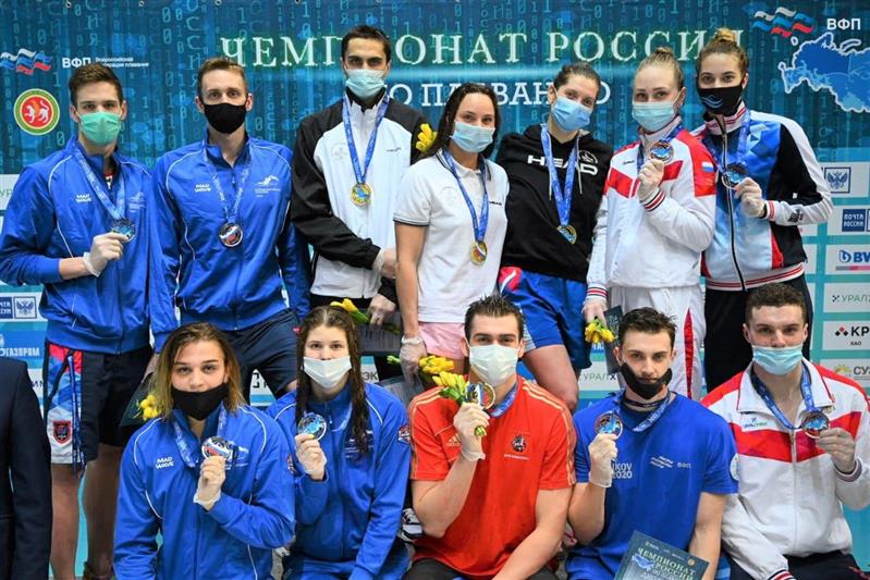 Росгвардейцы Северо-Западного округа стали призерами чемпионата России по плаванию