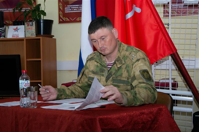 Акция «Диктант Победы» состоялась в дивизии имени Дзержинского войск национальной гвардии